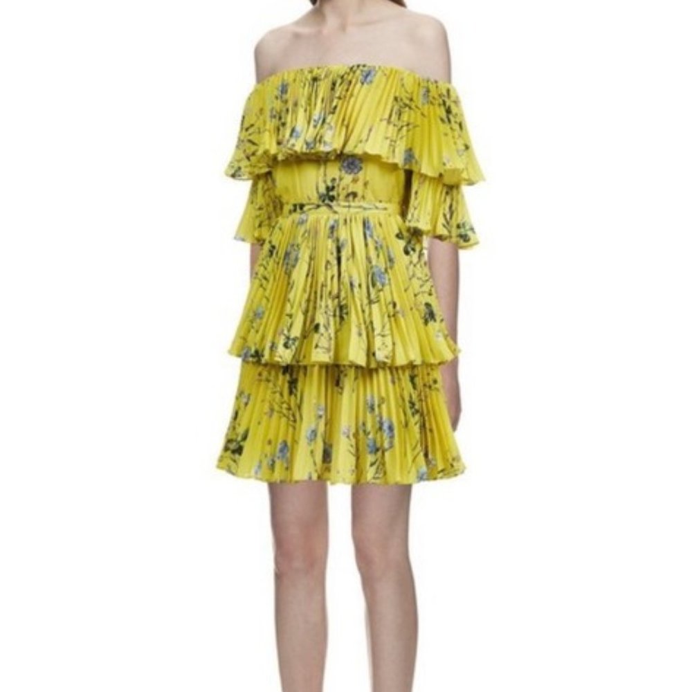 Self Portrait Yellow Dress